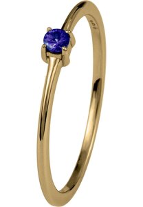 Jacques Lemans - Ring Sterlingsilber vergoldet mit Amethyst - SE-R155H