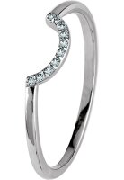 Jacques Lemans - Ring Sterlingsilber mit White Topaz -...