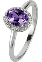 Jacques Lemans - Ring Sterlingsilber mit Amethyst - SE-R116C