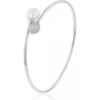 Luna-Pearls - 104.0439 - Armreif - 925 Silber rhodiniert...