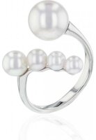 Luna-Pearls - Perlring Akoya-ZP 750/-WG - 008.0568 -...