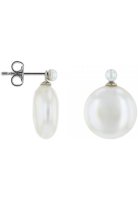 Luna-Pearls - Ohrschmuck - Trend - Fantasie - Silber...
