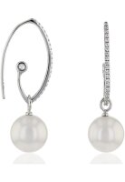 Luna-Pearls - Ohrschmuck - H&auml;nger SW - Silber 925/-...
