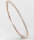 Luna-Pearls - Armreifen aus Sterlingsilber mit Zirkonia ros&eacute;-vergoldet