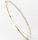 Luna-Pearls - Armreifen aus Sterlingsilber mit Zirkonia gelb-vergoldet
