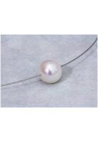 Luna-Pearls - HKS230 - Halskette - Edelstahl -...