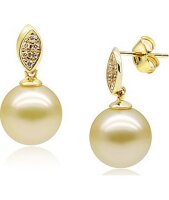 Luna-Pearls - QE101001 - Ohrstecker - 750 Gelbgold -...