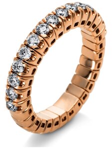 Luna Creation - Ring - Damen - Rotgold 18K - Diamant - 0.71 ct - 1J211R854-3 - Weite 54