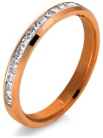 Luna Creation - Ring - Damen - Rotgold 14K - Diamant - 0.33 ct - 1N970R453-1 - Weite 53