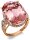 Luna Creation - Ring - Rotgold 14K Diamant 0.45ct Morganit - 1T738R454-1 - Weite 54