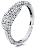 Luna Creation - Ring - Damen - Weißgold 18K - Diamant - 0.5 ct - 1A052W850-1 - Weite 50