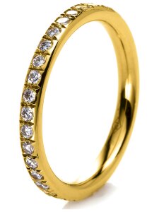 Luna Creation - Ring - Damen - Gelbgold 18K - Diamant - 0.77 ct - 1B827G856-1 - Weite 56