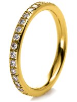 Luna Creation - Ring - Damen - Gelbgold 18K - Diamant - 0.77 ct - 1B827G856-1 - Weite 56