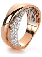 Luna Creation - Ring - Damen - Rotgold 18K - Diamant - 0.35 ct - 1B992RW854-4 - Weite 54