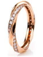 Luna Creation - Ring - Damen - Rotgold 18K - Diamant - 0.72 ct - 1H645R853-2 - Weite 53