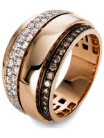 Luna Creation - Ring - Damen - Rotgold 18K - Diamant - 0.95 ct - 1O521R855-1 - Weite 55