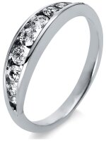 Luna Creation - Ring - Damen - Weißgold 18K - Diamant - 0.45 ct - 1P003W853-1 - Weite 53