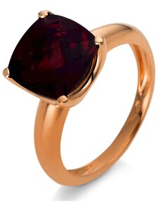Luna Creation - Ring - Damen - Rotgold 18K - Granat - 4.52 ct - 1S156R855-1 - Weite 55