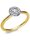 Luna Creation - Ring - Damen - Gelbgold 18K - Diamant 0.25 ct - 1T808GW854-2-54