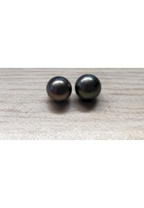 Luna-Pearls - LP03544 - Lose Perlen Paar - Tahiti-Zuchtperlen 8-9mm