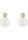 Luna-Pearls Ohrringe 750 GG 2 Brill. H SI 0,08 ct. Akoya-Zuchtperle - HS1478