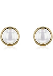 Luna-Pearls Ohrringe 585 Gelbgold Süßwasser-Perle 4.5-5mm - 311.1906