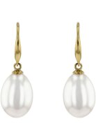 Luna-Pearls Ohrringe 750 Gelbgold...