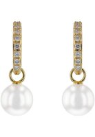 Luna-Pearls - HS1255 - Creolen - 750 Gelbgold - 16...