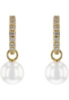 Luna-Pearls Ohrringe 750 GG 16 Brill. H SI 0,23 ct....