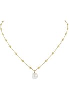Luna-Pearls Collier 750 Gelbgold Akoya-Zuchtperle - HS1251