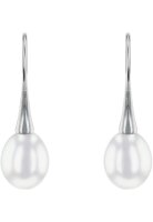 Luna-Pearls Ohrringe 925 Silber rhod....