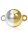 Luna-Pearls - HS1176 - Magnetschließe - 585 Gelb- und Weißgold - Smart-Line