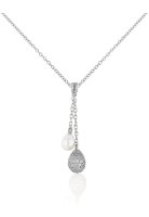 Luna-Pearls - HS1133 - Collier - 925 Silber rhodiniert -...