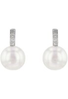 Luna-Pearls Ohrringe 585 WG Brillant H SI 0,10 ct....