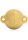 Luna-Pearls - HS1112 - Kugel-Magnetschließe - 925 Silber gelbvergoldet