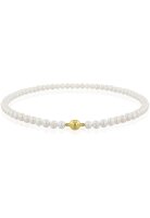 Luna-Pearls - HS1051 - Collier - 925 Silber gelbvergoldet...