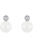 Luna-Pearls Ohrringe 750 WG 2 Brill. H SI 0,08 ct....