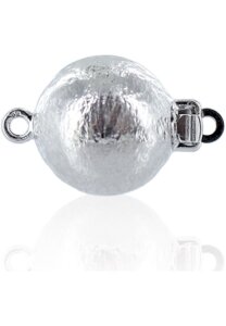 Luna-Pearls Kugel-Schließe 925 Silber rhod. 10mm - 606.0877