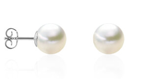 Luna-Pearls Ohrringe 750 Weissgold Südsee-Perle 10-11mm - 314.0227