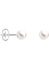 Luna-Pearls Ohrringe 925 Silber rhod. Süßwasser-Perle - 315.0126