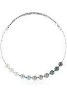 Luna-Pearls Collier 750 Weissgold Tahiti-Zuchtperle - HS1396