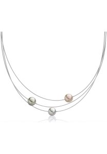 Luna-Pearls - 216.0654 - Halsreif - Edelstahl - Tahiti-Zuchtperle - 45cm