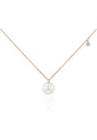 Luna-Pearls - 214.0345 - Collier - 750 Rotgold - Diamant...