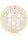 Luna-Pearls - 656.0834 - Kugel-Wechselschließe - 925 Silber gelbvergoldet - Zirkonia