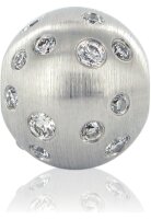 Luna-Pearls Wechselschließe 750 WG Brillant H SI...