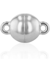 Luna-Pearls Classic-Line Magnetschließe 925 Silber rhod. - 666.0011