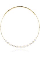 Luna-Pearls Collier 750 Gelbgold Akoya-Zuchtperle - 216.0728