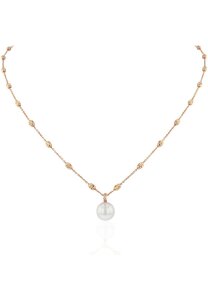 Luna-Pearls Collier 750 Rotgold Akoya-Zuchtperle - 216.0756