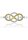Luna-Pearls Schließe Fantasie-Form Zirkonia 925 Silber vergoldet 607.0333