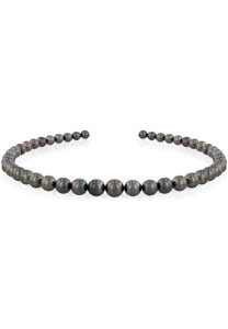 Luna-Pearls - 504.3980 - Zuchtperlenstrang - Tahiti-Zuchtperle 8-11 mm braun